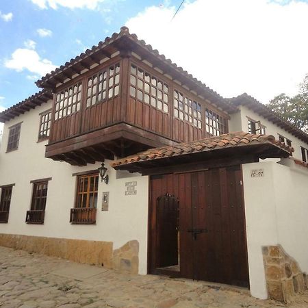 Hostal Del Carmen Villa de Leyva Buitenkant foto
