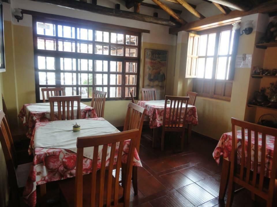 Hostal Del Carmen Villa de Leyva Buitenkant foto