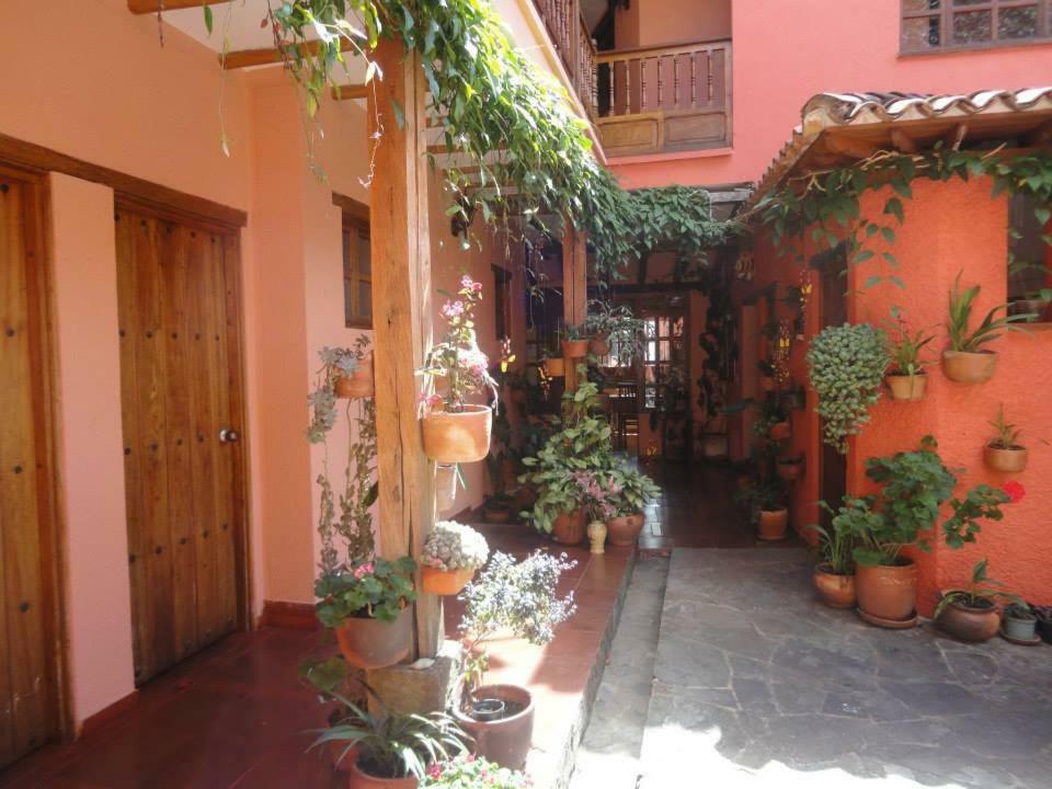 Hostal Del Carmen Villa de Leyva Buitenkant foto