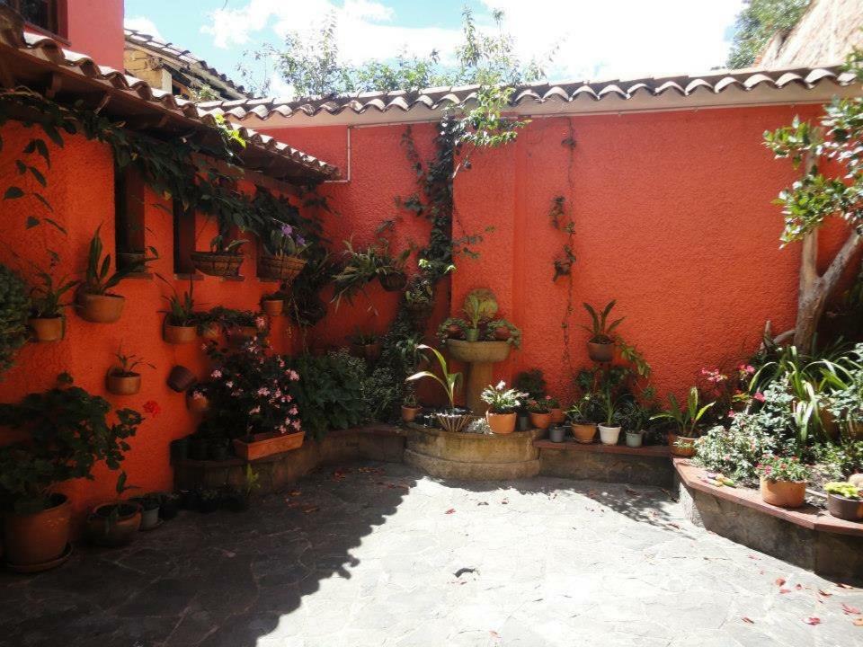 Hostal Del Carmen Villa de Leyva Buitenkant foto